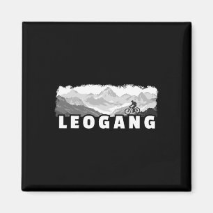 Leogang Austria Mountain Biking Mtb Cycling Magnet