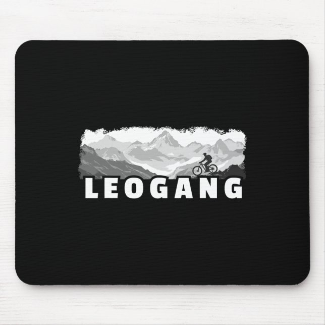 Leogang Austria Mountain Biking Mtb Cycling  Mouse Mat (Front)