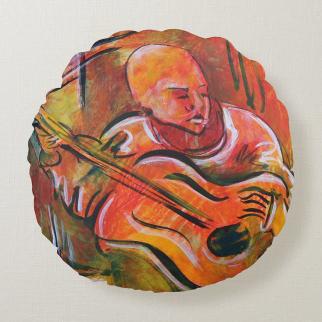 Leon 2008 round cushion (Front)