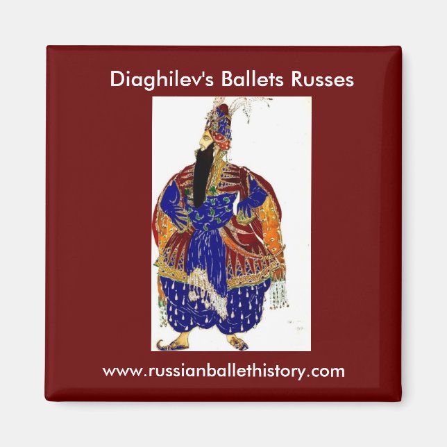 Leon Bakst Magnet (Front)