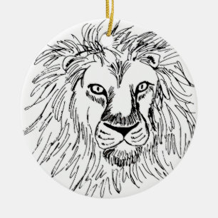 LEON CERAMIC TREE DECORATION