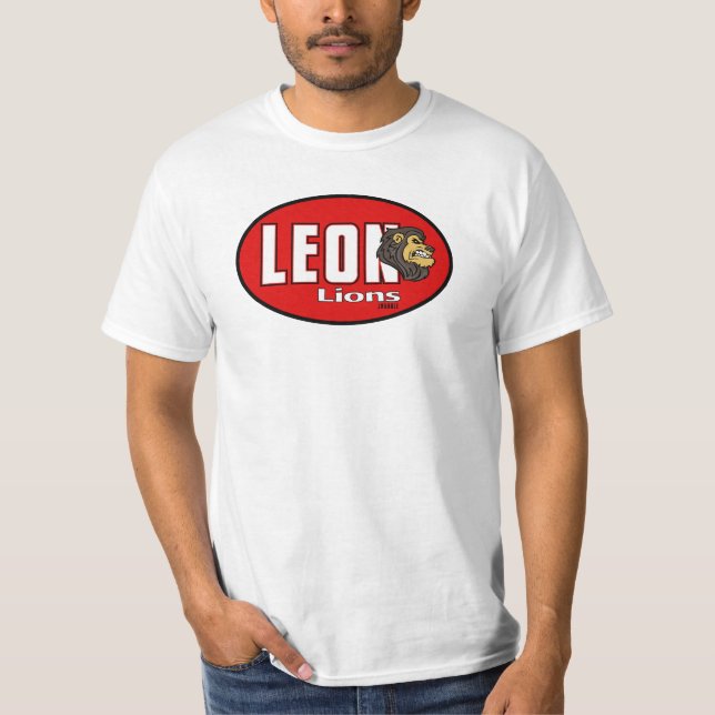 LEON HIGH SCHOOL LIONS T-Shirt (Front)