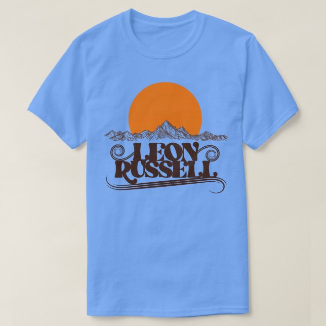 Leon Russell Rising Sun T-Shirt (Design Front)