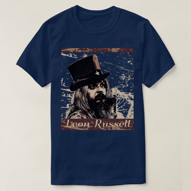 Leon Russell T-Shirt (Design Front)