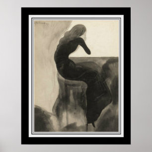 Léon Spilliaert "La Princesse Maleine" 16x20 Prin Poster