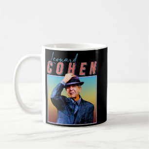 Leonard Cohen Retro Style Music Fan Gifts Coffee Mug