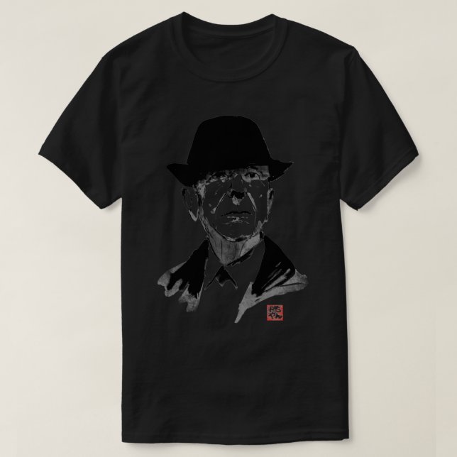 leonard cohen T-Shirt (Design Front)