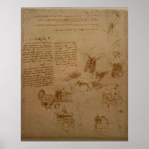Leonardo, Atlantic Codex - The architects Poster