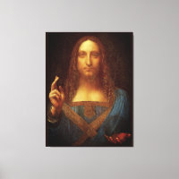 Leonardo da Vinci 1500 Salvator Mundi Fine Art 
