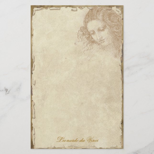 Leonardo da Vinci - Classic Stationery (Front)