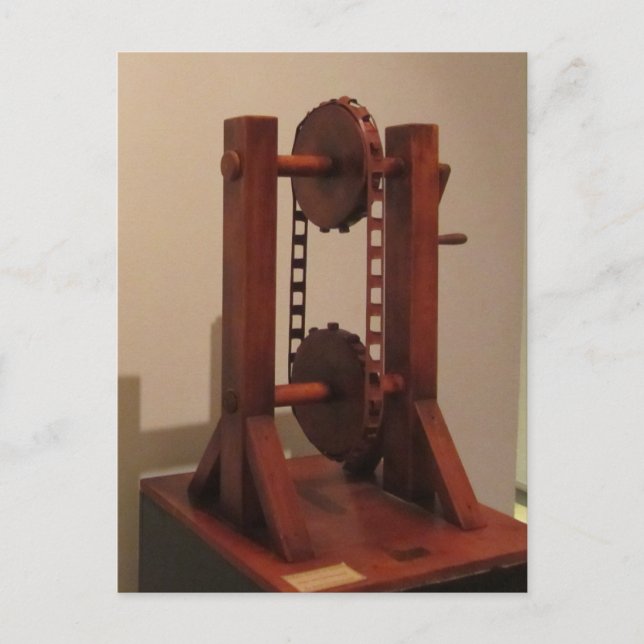 Leonardo Da Vinci Design Postcard (Front)