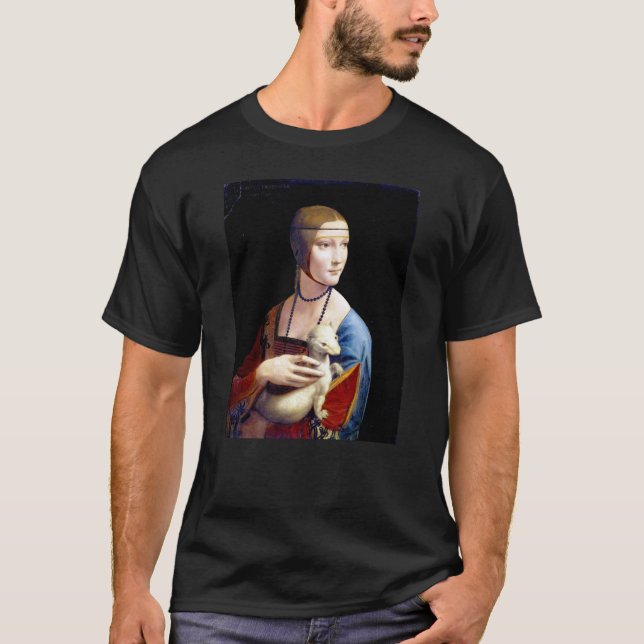 Leonardo da Vinci Lady with an Ermine T-Shirt (Front)