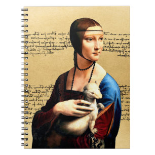 Leonardo da Vinci Lady with Ermine Notebook