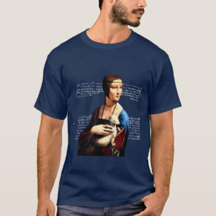 Leonardo da Vinci Lady with Ermine T-Shirt