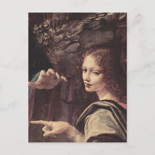 Leonardo da Vinci Leonardo da Vinci :    :    L?on Postcard (Front)