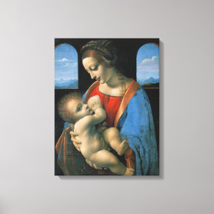 Leonardo da Vinci Madonna Litta Canvas Print