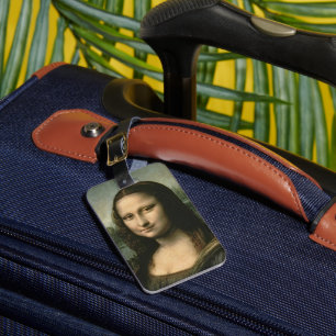 Leonardo da Vinci Mona Lisa, c.1503-6 Luggage Tag