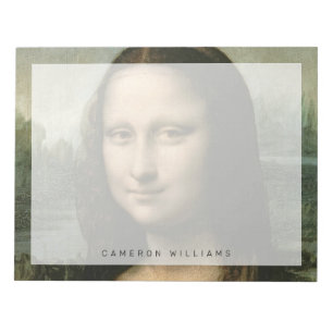 Leonardo da Vinci Mona Lisa, c.1503-6 Notepad