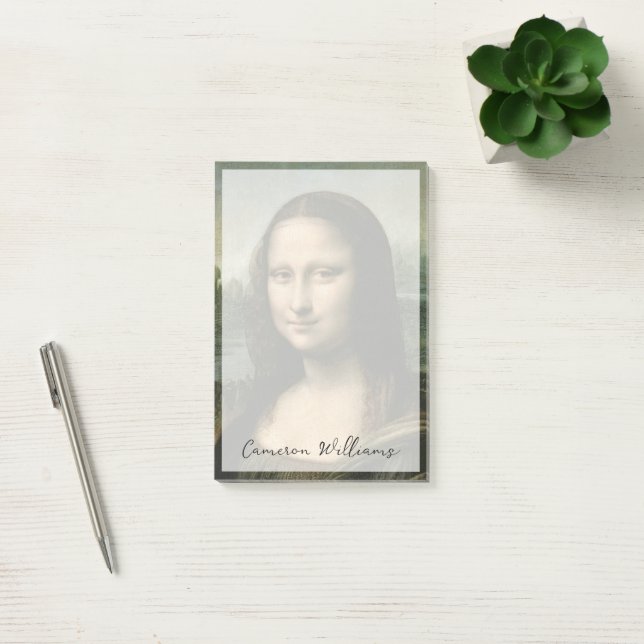 Leonardo da Vinci | Mona Lisa, c.1503-6 Post-it Notes (Office)