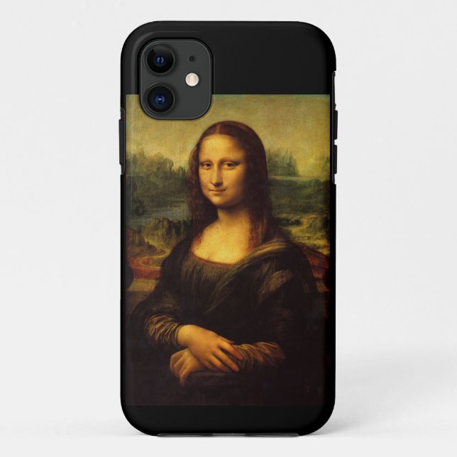 Leonardo da Vinci, Mona Lisa Case-Mate iPhone Case (Back)