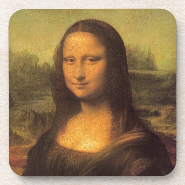 Leonardo Da Vinci' Mona Lisa Coaster (Front)