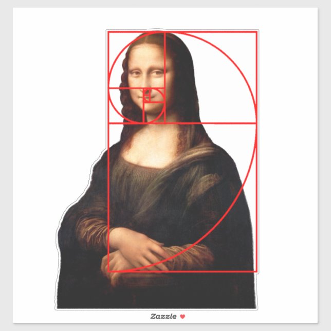 Leonardo da Vinci Mona Lisa Fibonacci Sequence (Sheet)