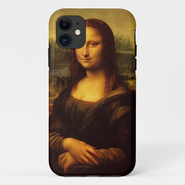 Leonardo Da Vinci Mona Lisa Fine Art Painting Case-Mate iPhone Case (Back)