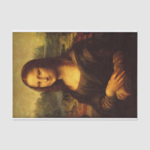 Leonardo Da Vinci Mona Lisa Fine Art Painting Tissue Paper