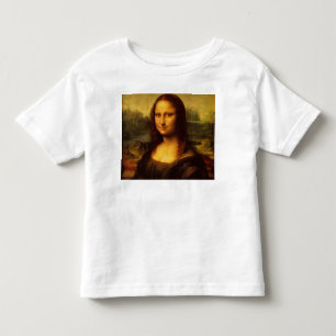 Leonardo Da Vinci Mona Lisa Fine Art Painting Toddler T-Shirt