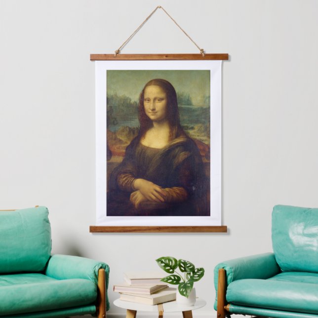 Leonardo Da Vinci, Mona Lisa, La Gioconda Hanging Tapestry (Living Room)
