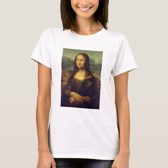 Leonardo Da Vinci, Mona Lisa, La Gioconda T-Shirt (Front)