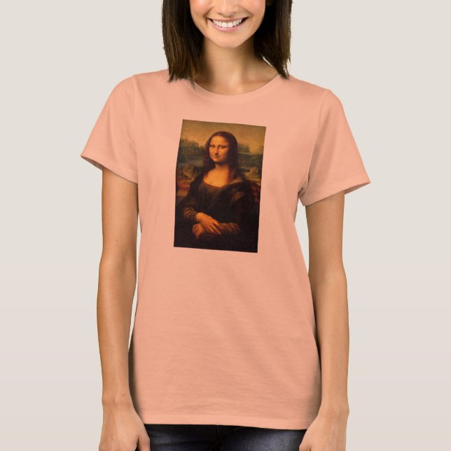 Leonardo Da Vinci - Mona Lisa T-Shirt (Front)