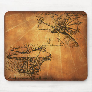 Leonardo Da Vinci Mouse Mat
