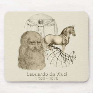 Leonardo da Vinci Mouse Mat