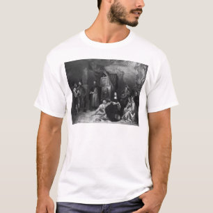 Leonardo da Vinci  painting the Gioconda T-Shirt
