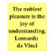 leonardo da vinci quote