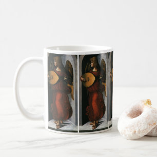 Leonardo da Vinci"s An Angel in Red with a Lute Coffee Mug