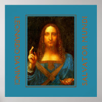 LEONARDO DA VINCI SALVATOR MUNDI Fine Art 