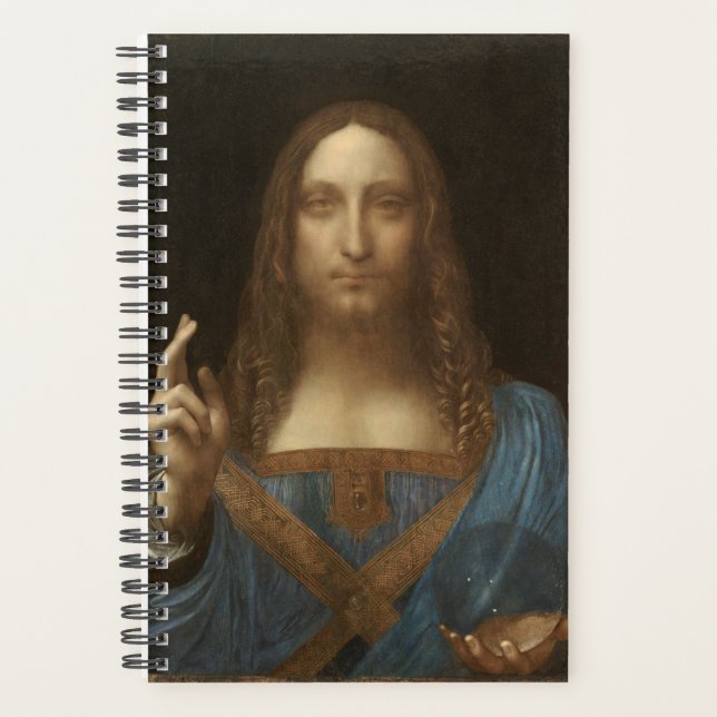 Leonardo da Vinci – Salvator Mundi Planner (Front)
