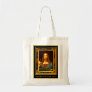 LEONARDO DA VINCI SALVATOR MUNDI Small Tote Bag
