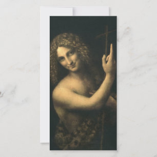 Leonardo Da Vinci - St. John The Baptist Holiday Card