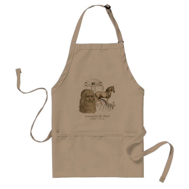 Leonardo da Vinci Standard Apron (Front)