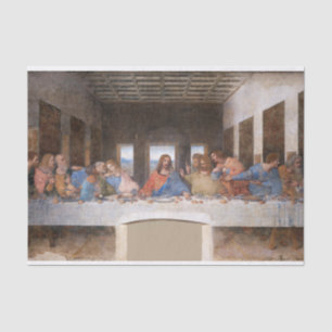 Leonardo Da Vinci   The Last Supper (1495-1498) Tissue Paper