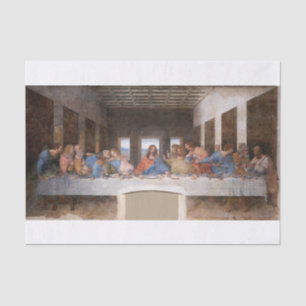 Leonardo Da Vinci   The Last Supper (1495-1498) Tissue Paper