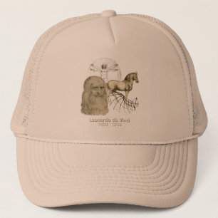 Leonardo da Vinci Trucker Hat