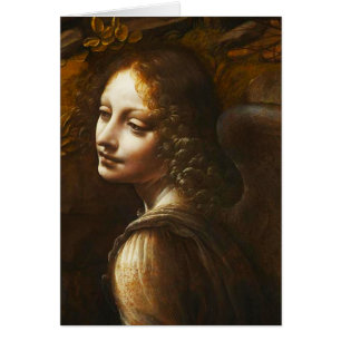 Leonardo da Vinci Virgin of the Rocks Angel
