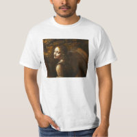Leonardo da Vinci Virgin of the Rocks Angel