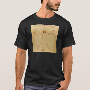 Leonardo da Vinci , Vitruvian Man T-Shirt