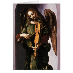 Leonardo da Vinci's Angel in Green with a Vielle