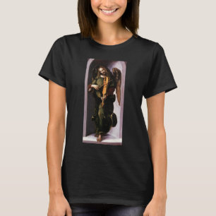 Leonardo da Vinci's Angel in Green with a Vielle T-Shirt